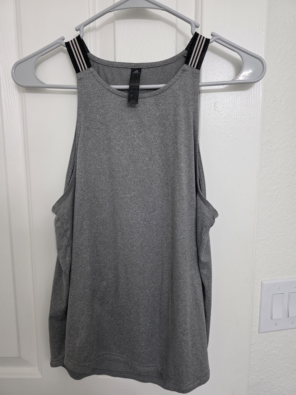 Adidas Grey Athletic Tank Top